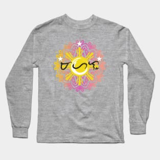 Baybayin word Mahal (Love) Long Sleeve T-Shirt